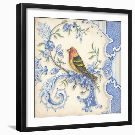 Chinoiserie Aviary I-Kate McRostie-Framed Art Print