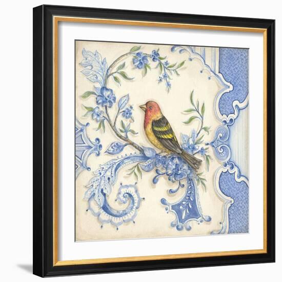 Chinoiserie Aviary I-Kate McRostie-Framed Art Print