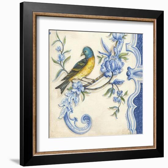 Chinoiserie Aviary II-Kate McRostie-Framed Art Print