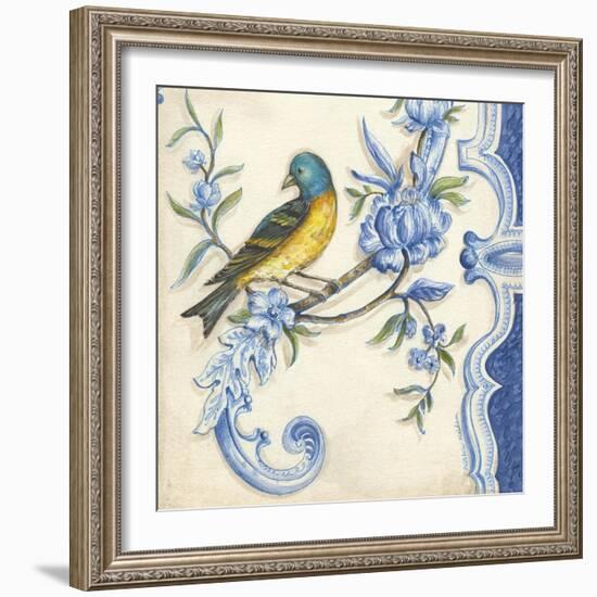 Chinoiserie Aviary II-Kate McRostie-Framed Art Print