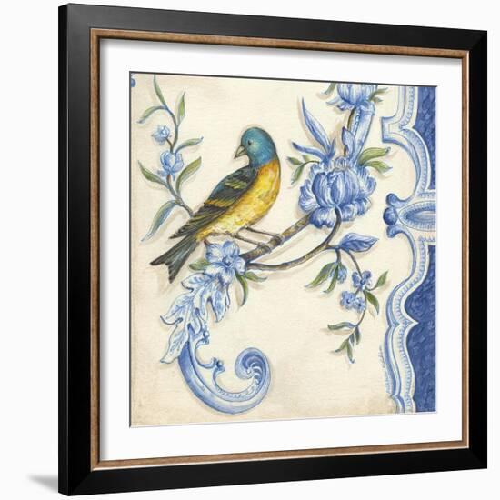 Chinoiserie Aviary II-Kate McRostie-Framed Art Print