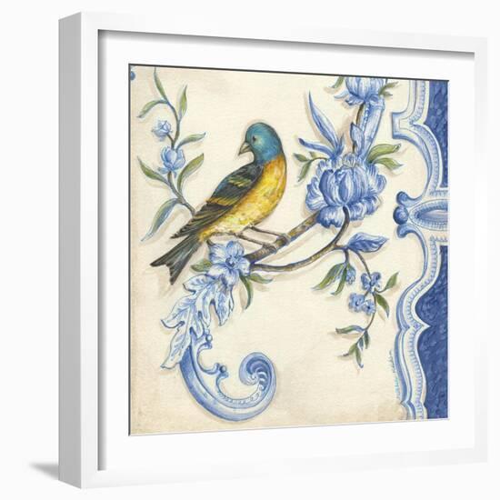 Chinoiserie Aviary II-Kate McRostie-Framed Art Print