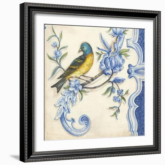 Chinoiserie Aviary II-Kate McRostie-Framed Art Print