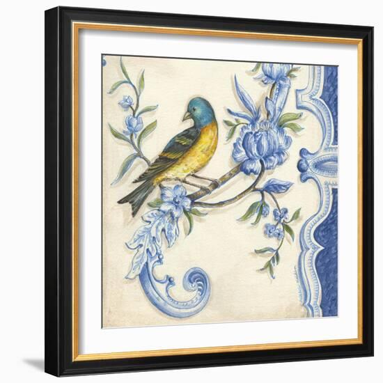 Chinoiserie Aviary II-Kate McRostie-Framed Art Print