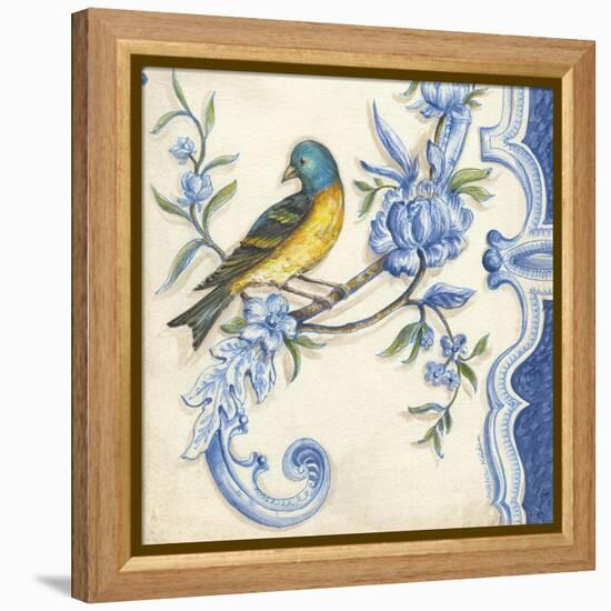 Chinoiserie Aviary II-Kate McRostie-Framed Stretched Canvas