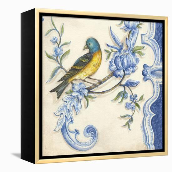 Chinoiserie Aviary II-Kate McRostie-Framed Stretched Canvas