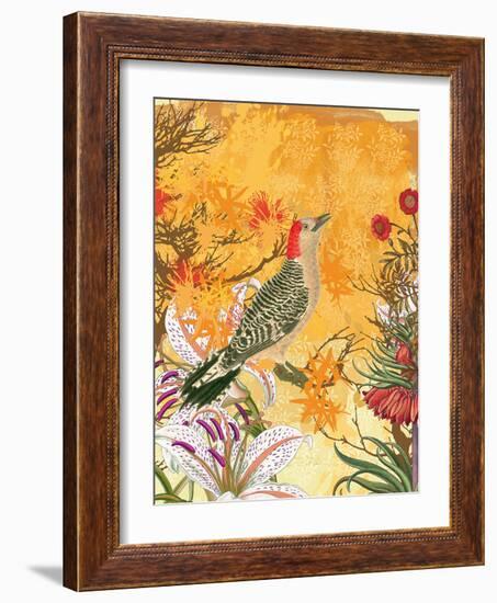 Chinoiserie I-Ken Hurd-Framed Art Print