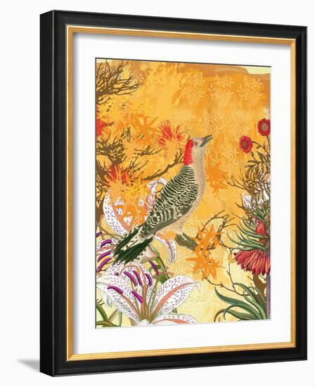 Chinoiserie I-Ken Hurd-Framed Art Print