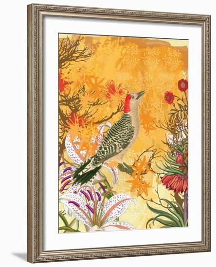 Chinoiserie I-Ken Hurd-Framed Giclee Print