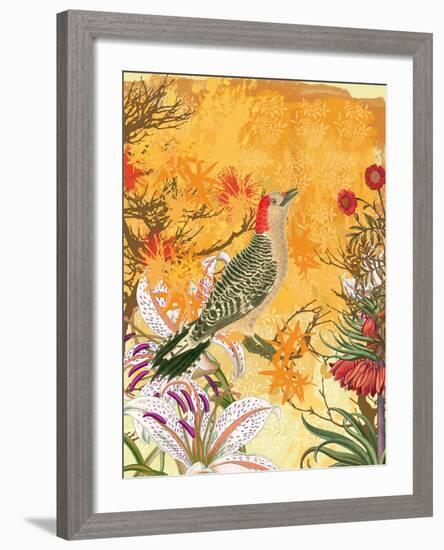 Chinoiserie I-Ken Hurd-Framed Giclee Print