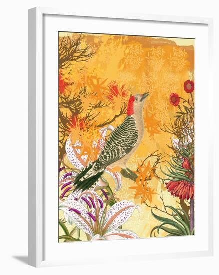 Chinoiserie I-Ken Hurd-Framed Giclee Print