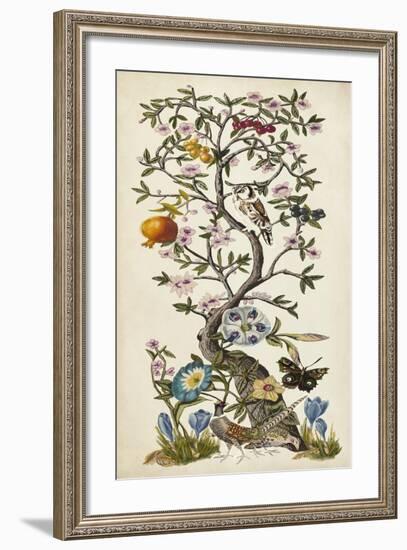 Chinoiserie Natura I-Naomi McCavitt-Framed Art Print