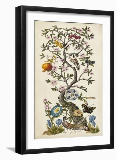 Chinoiserie Natura I-Naomi McCavitt-Framed Art Print