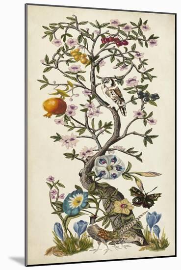 Chinoiserie Natura I-Naomi McCavitt-Mounted Art Print