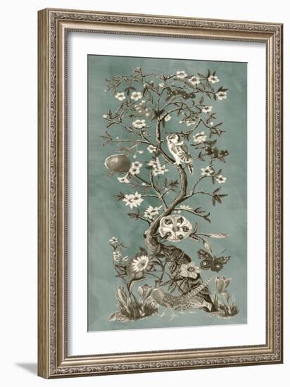 Chinoiserie Patina I-Naomi McCavitt-Framed Art Print