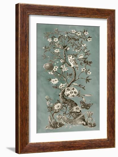 Chinoiserie Patina I-Naomi McCavitt-Framed Art Print