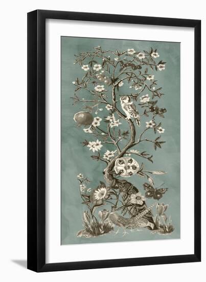Chinoiserie Patina I-Naomi McCavitt-Framed Art Print