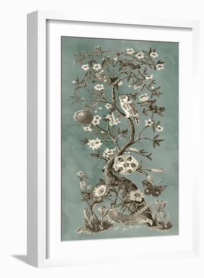 Chinoiserie Patina I-Naomi McCavitt-Framed Art Print