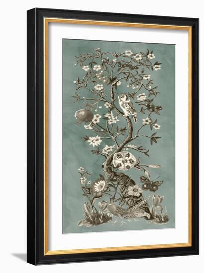 Chinoiserie Patina I-Naomi McCavitt-Framed Art Print