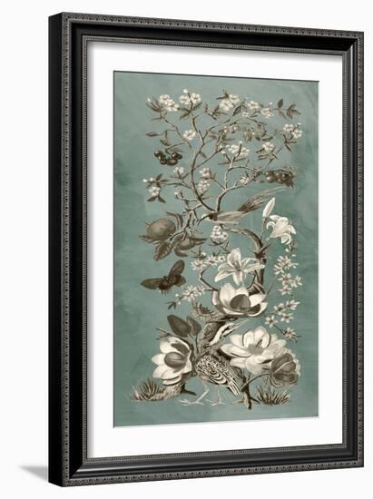 Chinoiserie Patina II-Naomi McCavitt-Framed Art Print