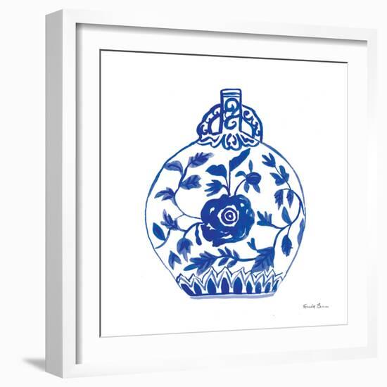 Chinoiserie V-Farida Zaman-Framed Art Print