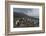 Chinstrap penguin colony (Pygoscelis antarctica), Saunders Island, South Sandwich Islands, Antarcti-Michael Runkel-Framed Photographic Print