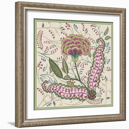 Chintz Composition I-Melissa Wang-Framed Art Print