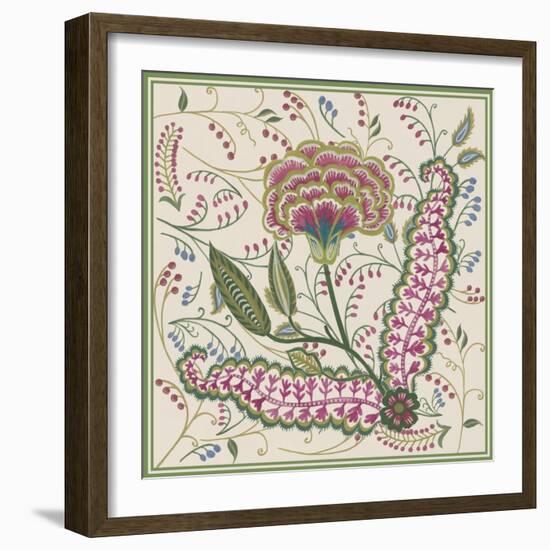 Chintz Composition I-Melissa Wang-Framed Art Print