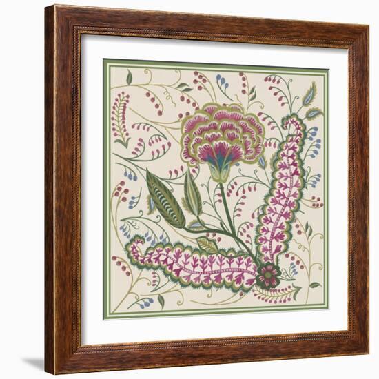 Chintz Composition I-Melissa Wang-Framed Art Print