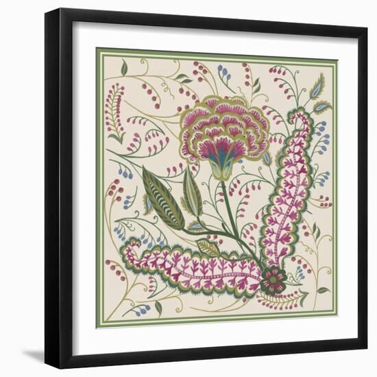 Chintz Composition I-Melissa Wang-Framed Art Print