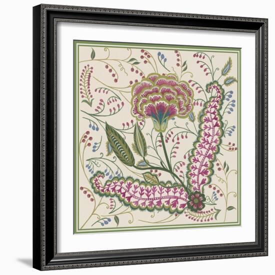 Chintz Composition I-Melissa Wang-Framed Art Print