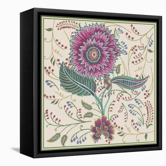 Chintz Composition II-Melissa Wang-Framed Stretched Canvas