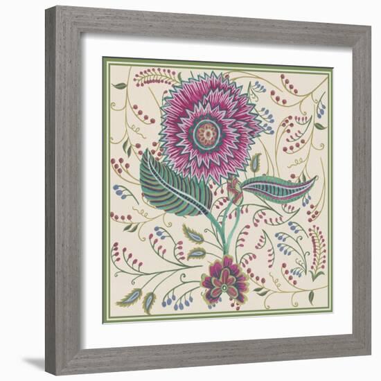 Chintz Composition II-Melissa Wang-Framed Art Print