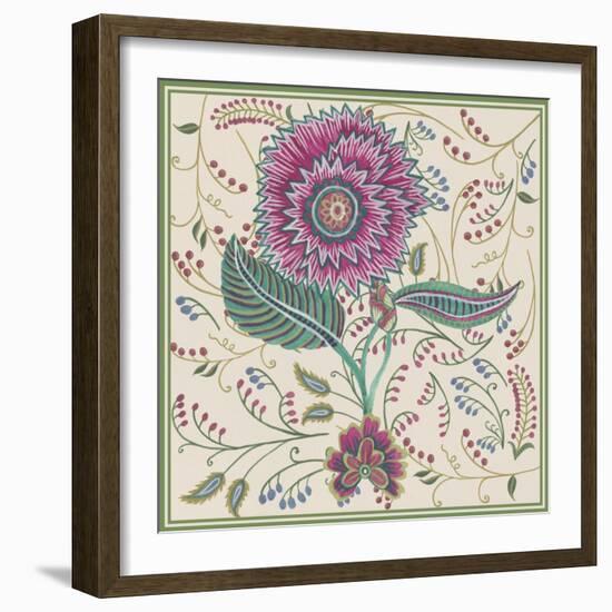 Chintz Composition II-Melissa Wang-Framed Art Print