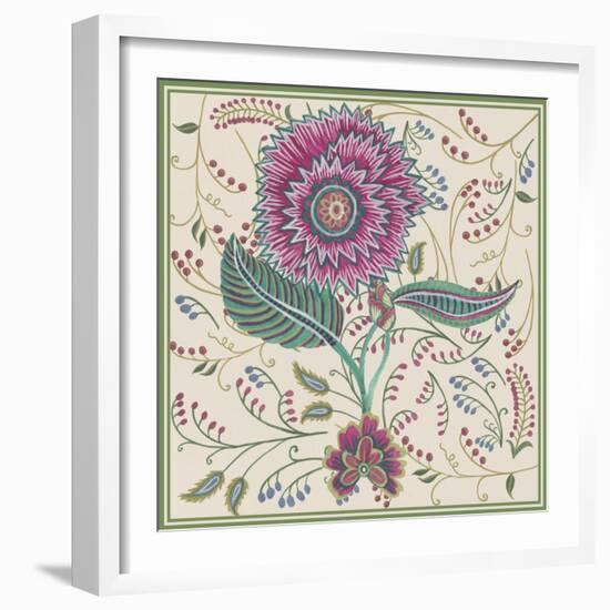 Chintz Composition II-Melissa Wang-Framed Premium Giclee Print