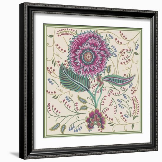 Chintz Composition II-Melissa Wang-Framed Premium Giclee Print