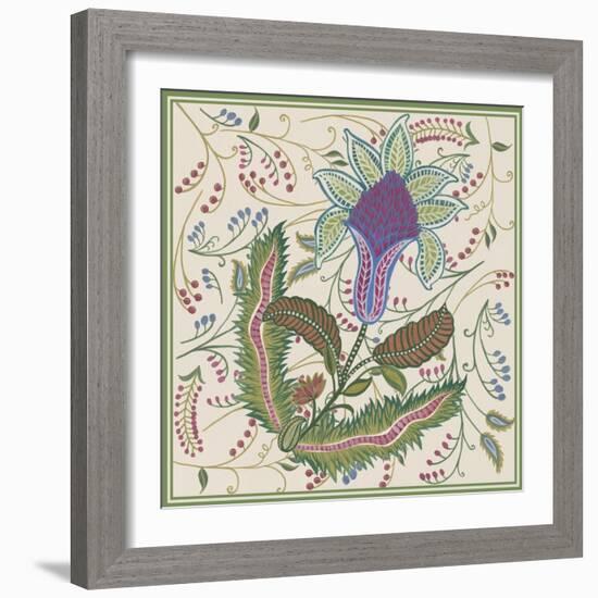 Chintz Composition III-Melissa Wang-Framed Art Print