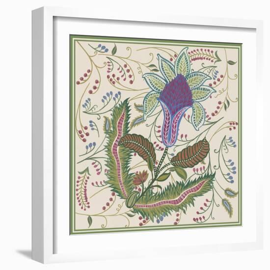 Chintz Composition III-Melissa Wang-Framed Art Print