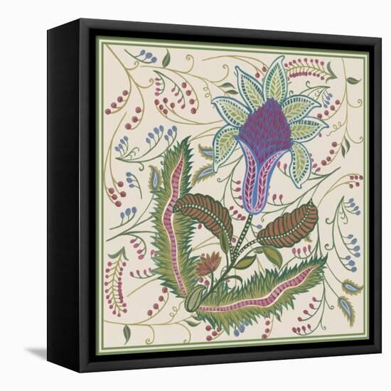 Chintz Composition III-Melissa Wang-Framed Stretched Canvas