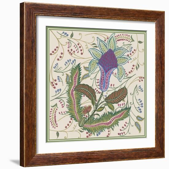 Chintz Composition III-Melissa Wang-Framed Premium Giclee Print