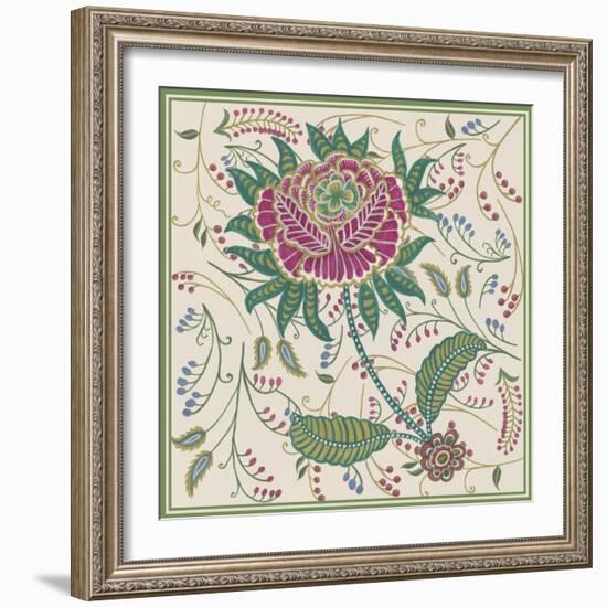 Chintz Composition IV-Melissa Wang-Framed Art Print