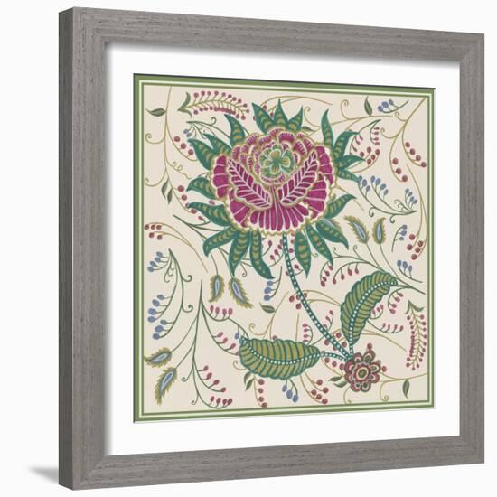 Chintz Composition IV-Melissa Wang-Framed Art Print