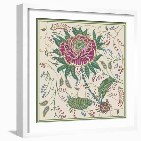 Chintz Composition IV-Melissa Wang-Framed Art Print