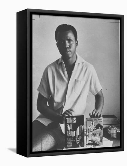 Chinua Achebe, Author of "A Man of Many People"-null-Framed Premier Image Canvas
