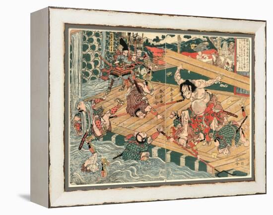 Chinzei Hachiro Tametomo-Kubo Shunman-Framed Premier Image Canvas