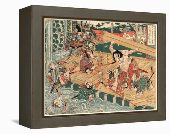 Chinzei Hachiro Tametomo-Kubo Shunman-Framed Premier Image Canvas