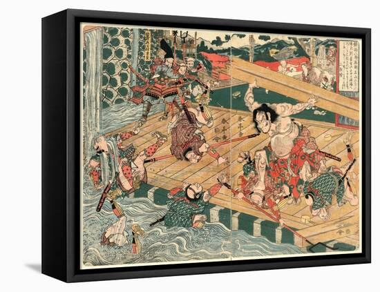 Chinzei Hachiro Tametomo-Kubo Shunman-Framed Premier Image Canvas