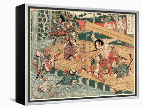 Chinzei Hachiro Tametomo-Kubo Shunman-Framed Premier Image Canvas