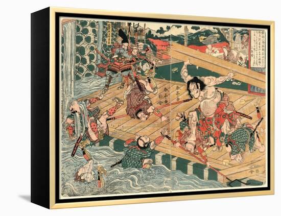 Chinzei Hachiro Tametomo-Kubo Shunman-Framed Premier Image Canvas