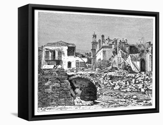 Chios, Greece, 1895-null-Framed Premier Image Canvas